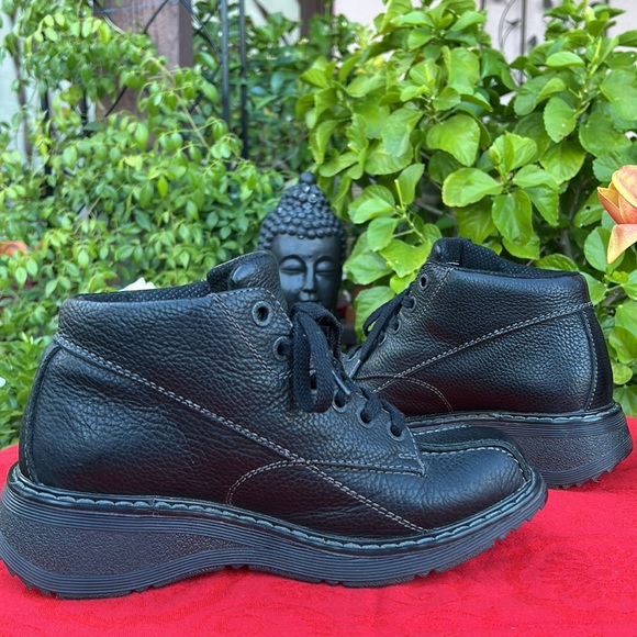 Dr. Martens Daisy Flower Embossed Black Chunky Platform Ankle Boots 😍 - Picture 5 of 17